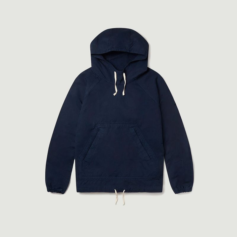 Veste hoodie boxy en lin et coton - Albam