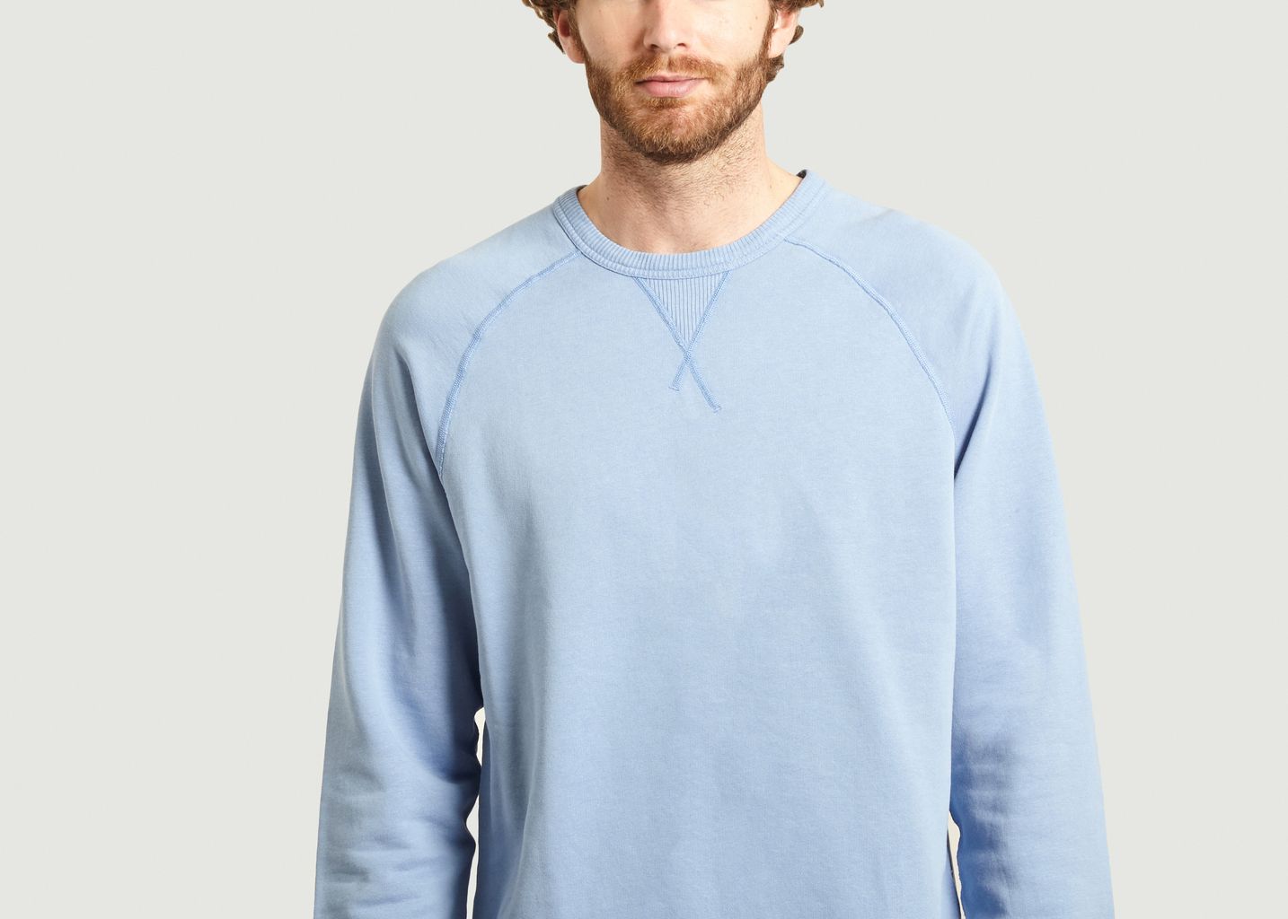 Sweatshirt raglan coton et chanvre - Albam