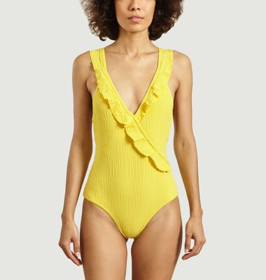 One-piece swimsuit Pina palms