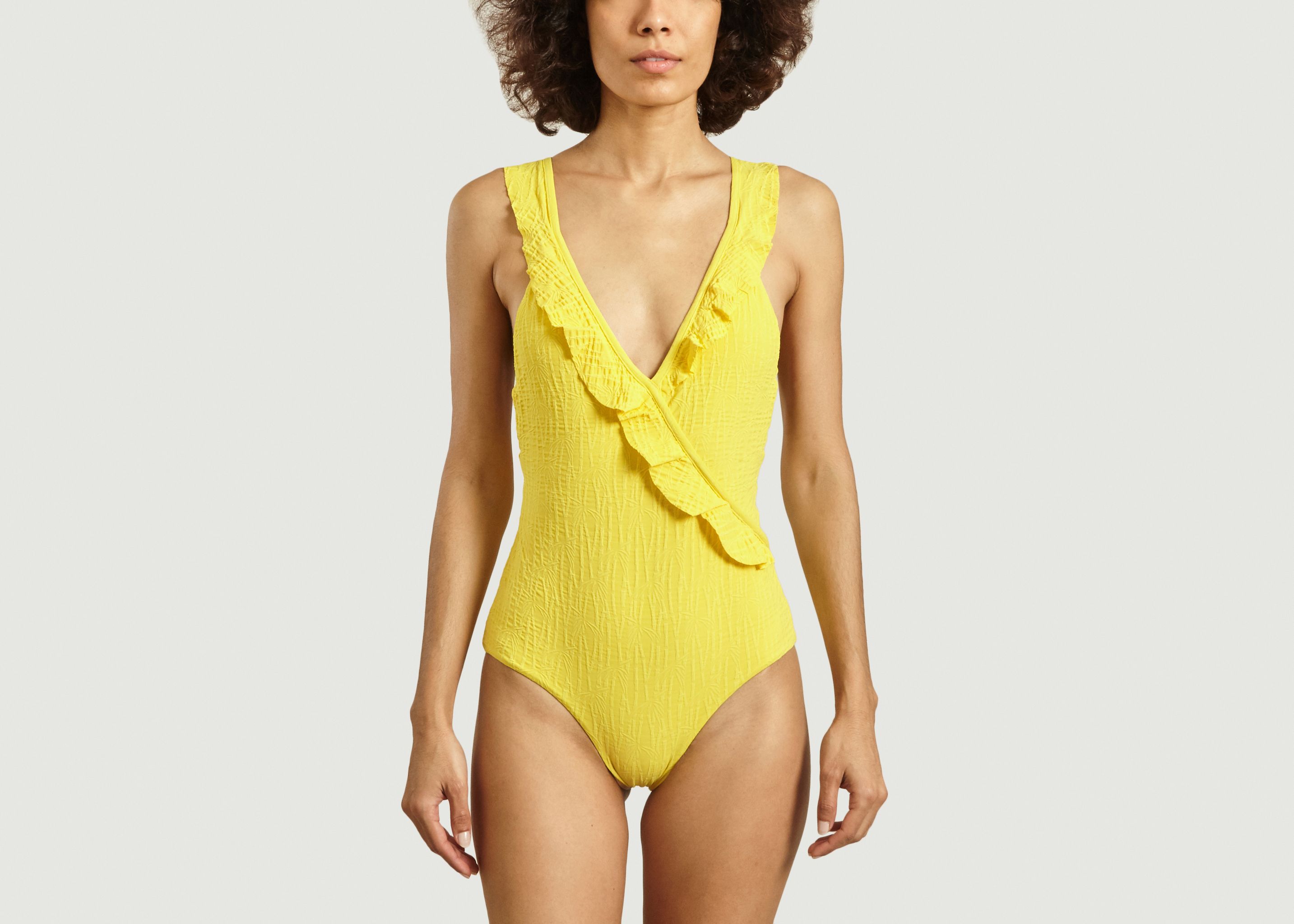 One-piece swimsuit Pina palms - Albertine