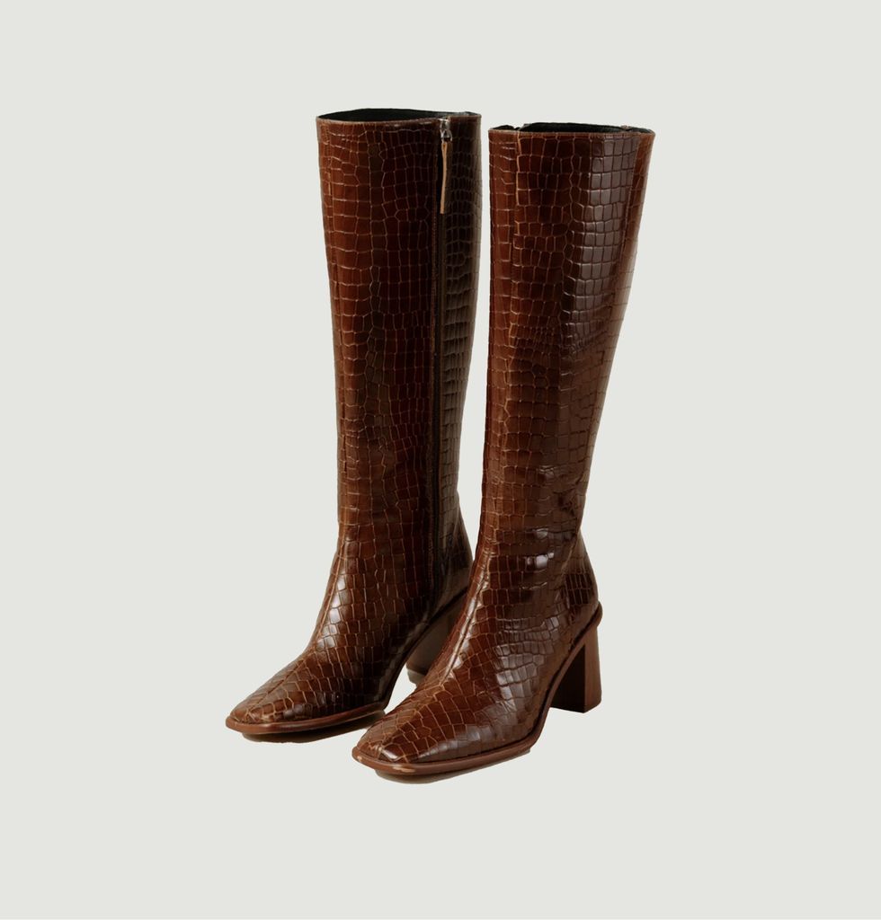 East Alli boots Brown Alohas L Exception