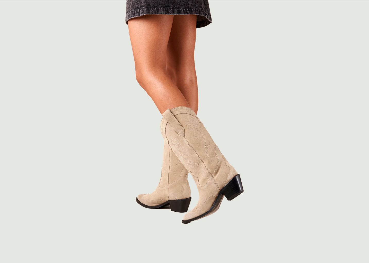 Liberty Suede Leather Boots - Alohas