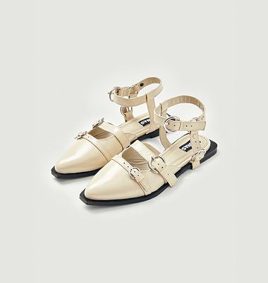 Ballerines Thalara en cuir 