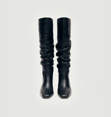 Bottes hautes en cuir Kalila 