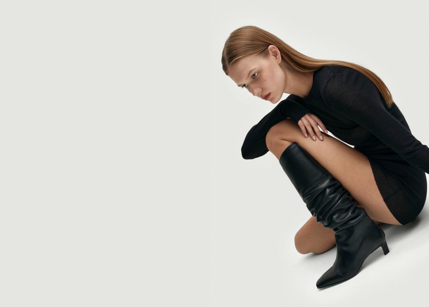 Kalila high leather boots - Alohas