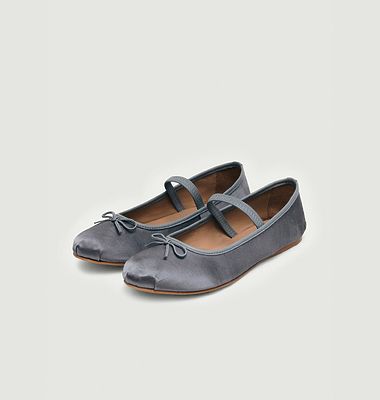 Ballerines en satin Odette 