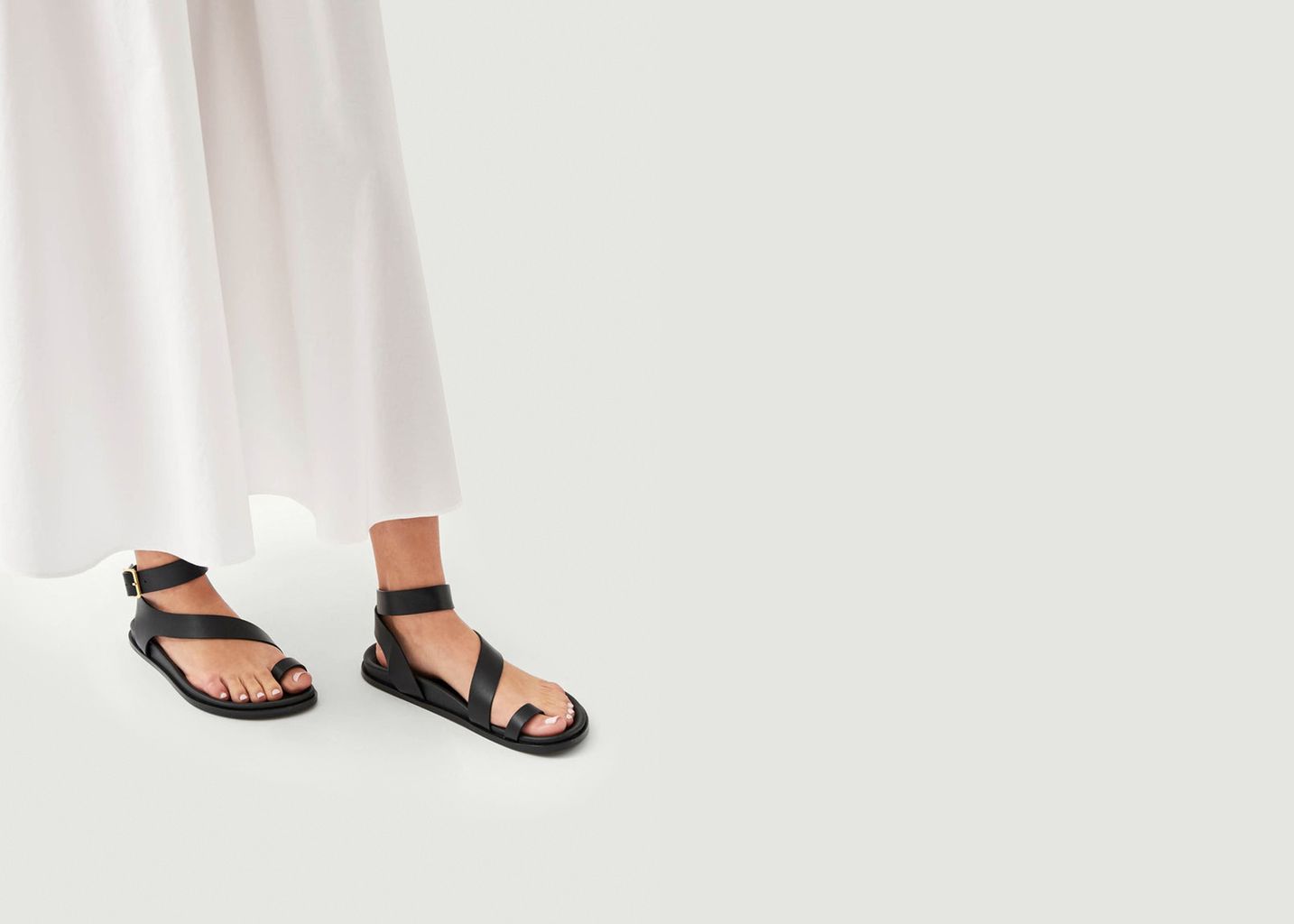 Myles leather sandals - Alohas