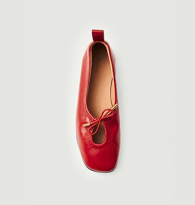 Ballerines Rosalind en cuir 