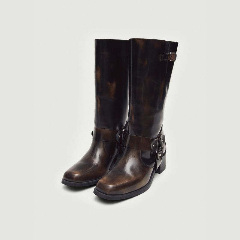 Rocky leather boots - Alohas