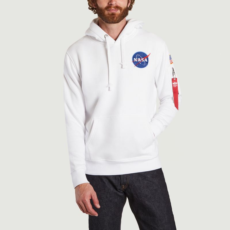 Alpha Industries Hommes Capuche Apollo 15 hoodie
