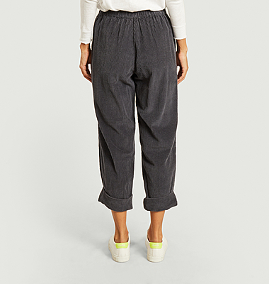 Pantalon Padow en coton côtelé 