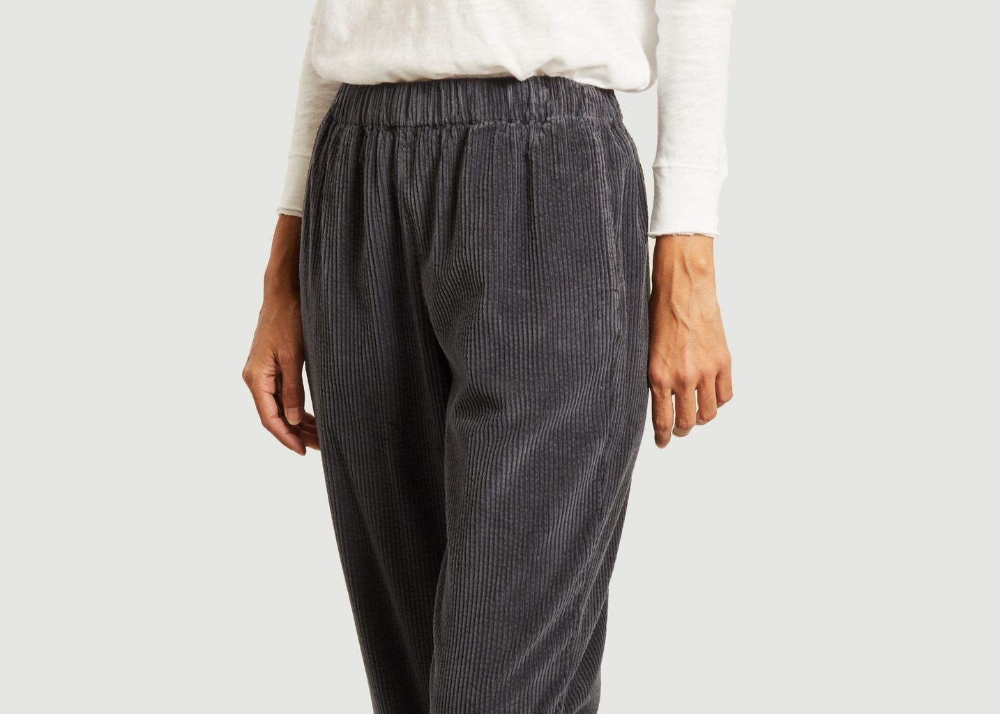 Pantalon Padow en coton côtelé  - American Vintage