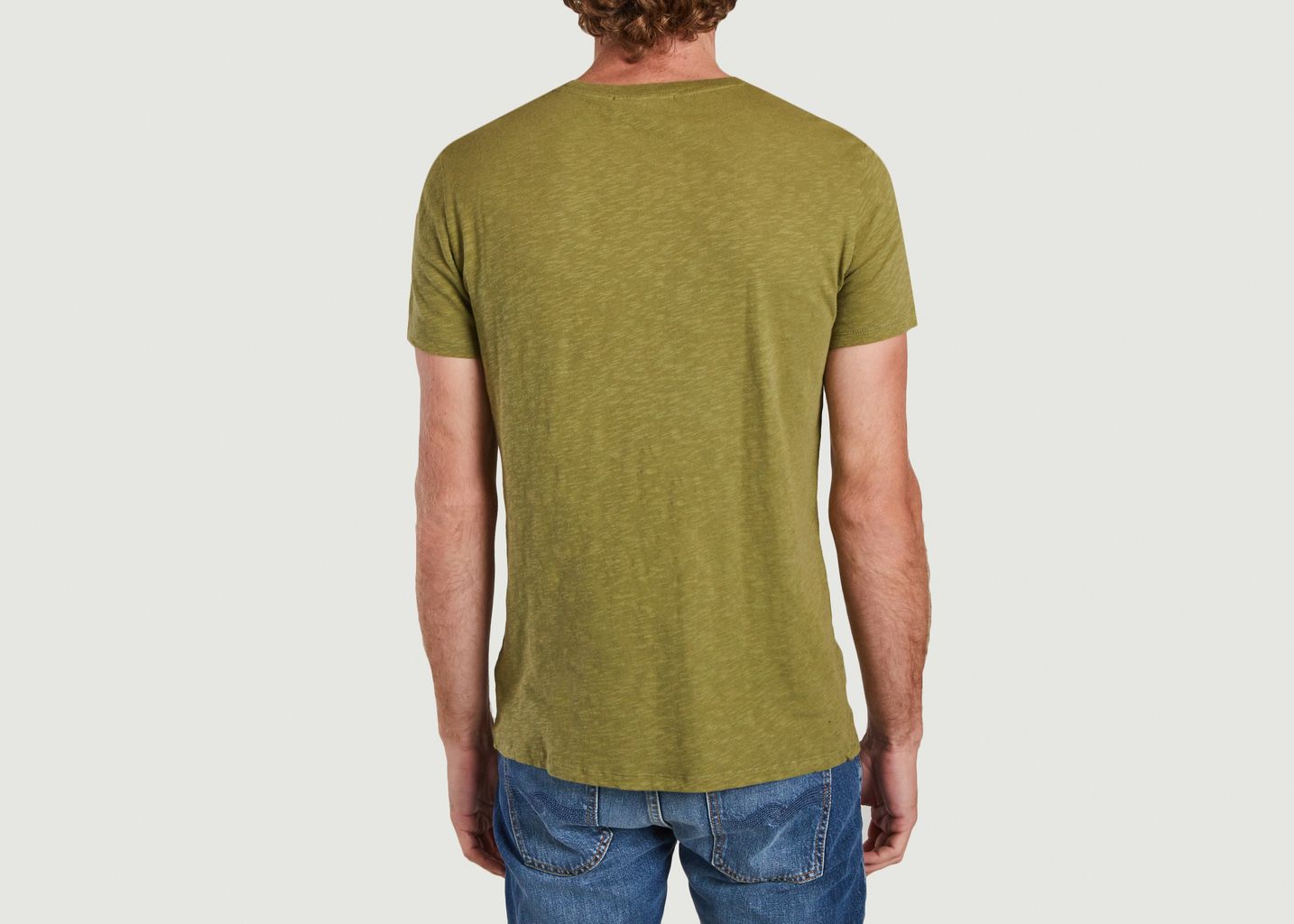 Bysapick Slub-Baumwoll-T-Shirt - American Vintage
