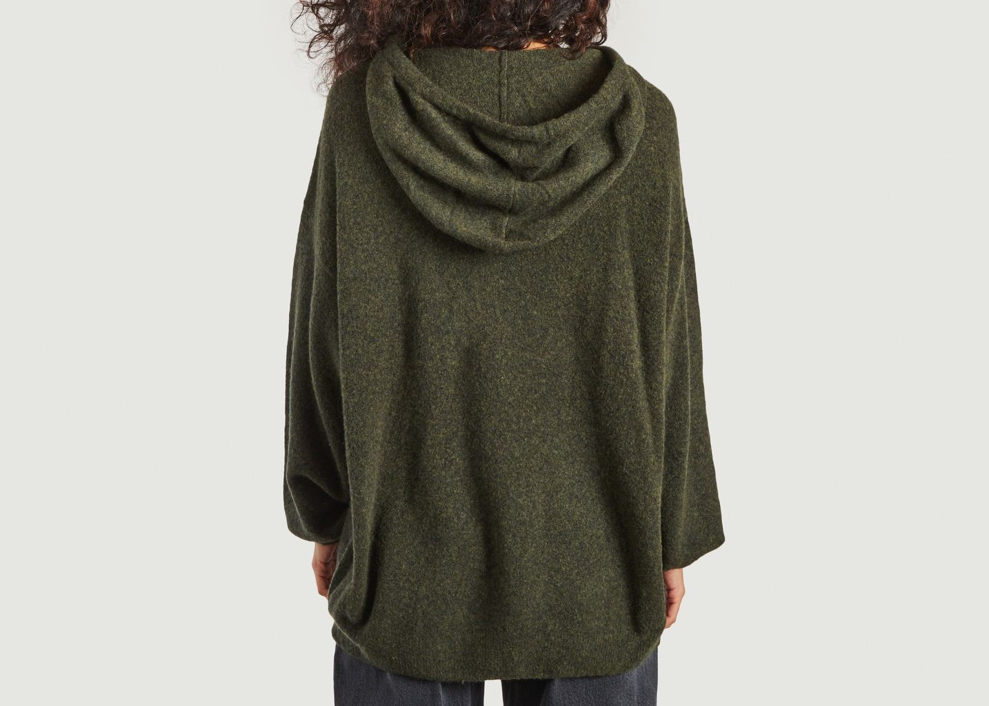 Pull mi-long ample à capuche Damsville - American Vintage