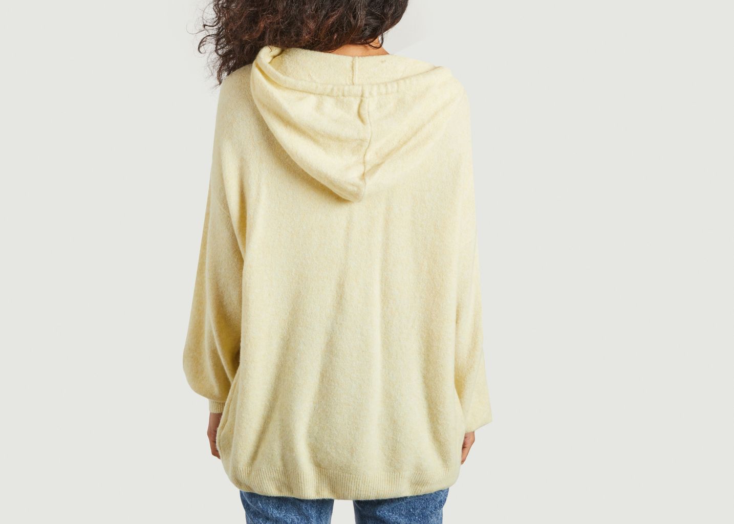 Pull mi-long ample à capuche Damsville - American Vintage