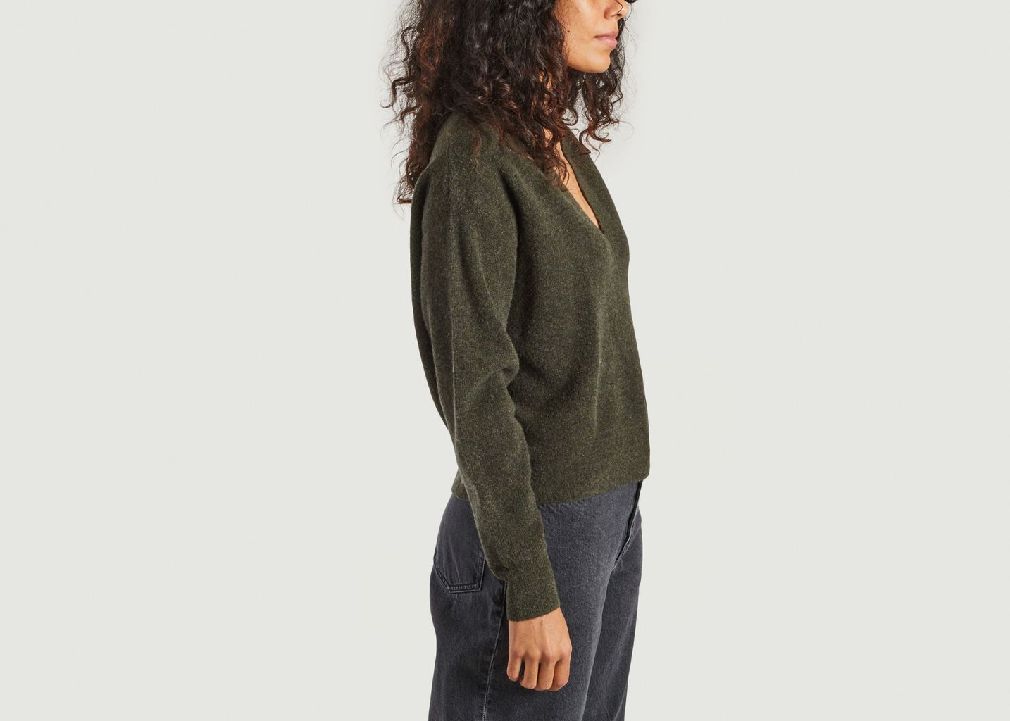 Pull boule col V Noxon - American Vintage