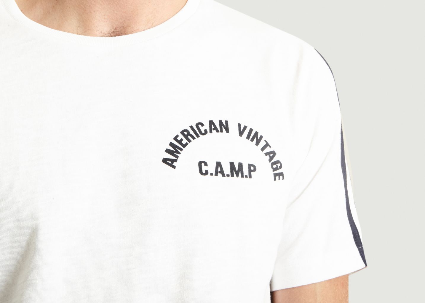 T-Shirt Youpy Logo College - American Vintage