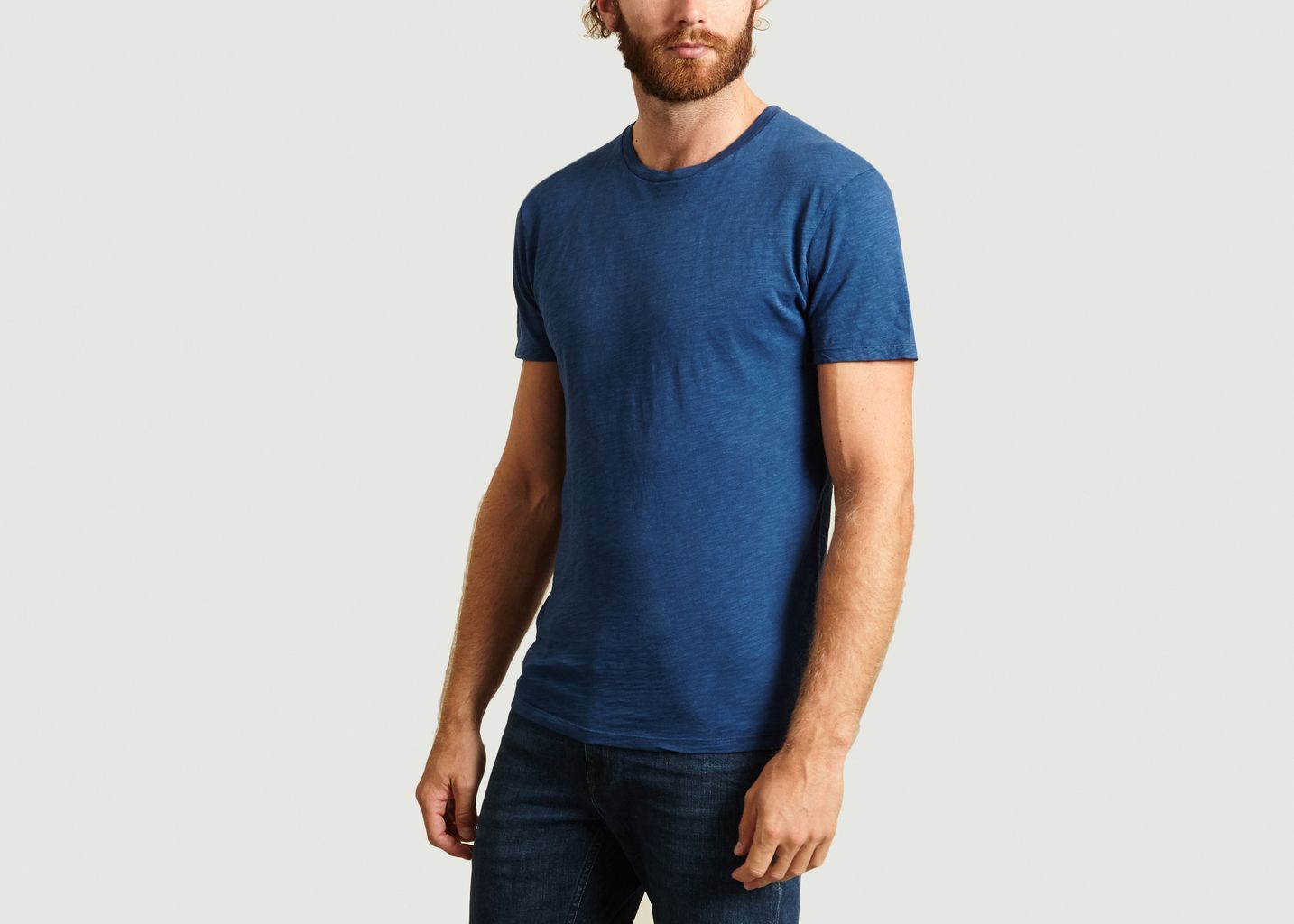 T-Shirt Bysapick Col Rond - American Vintage
