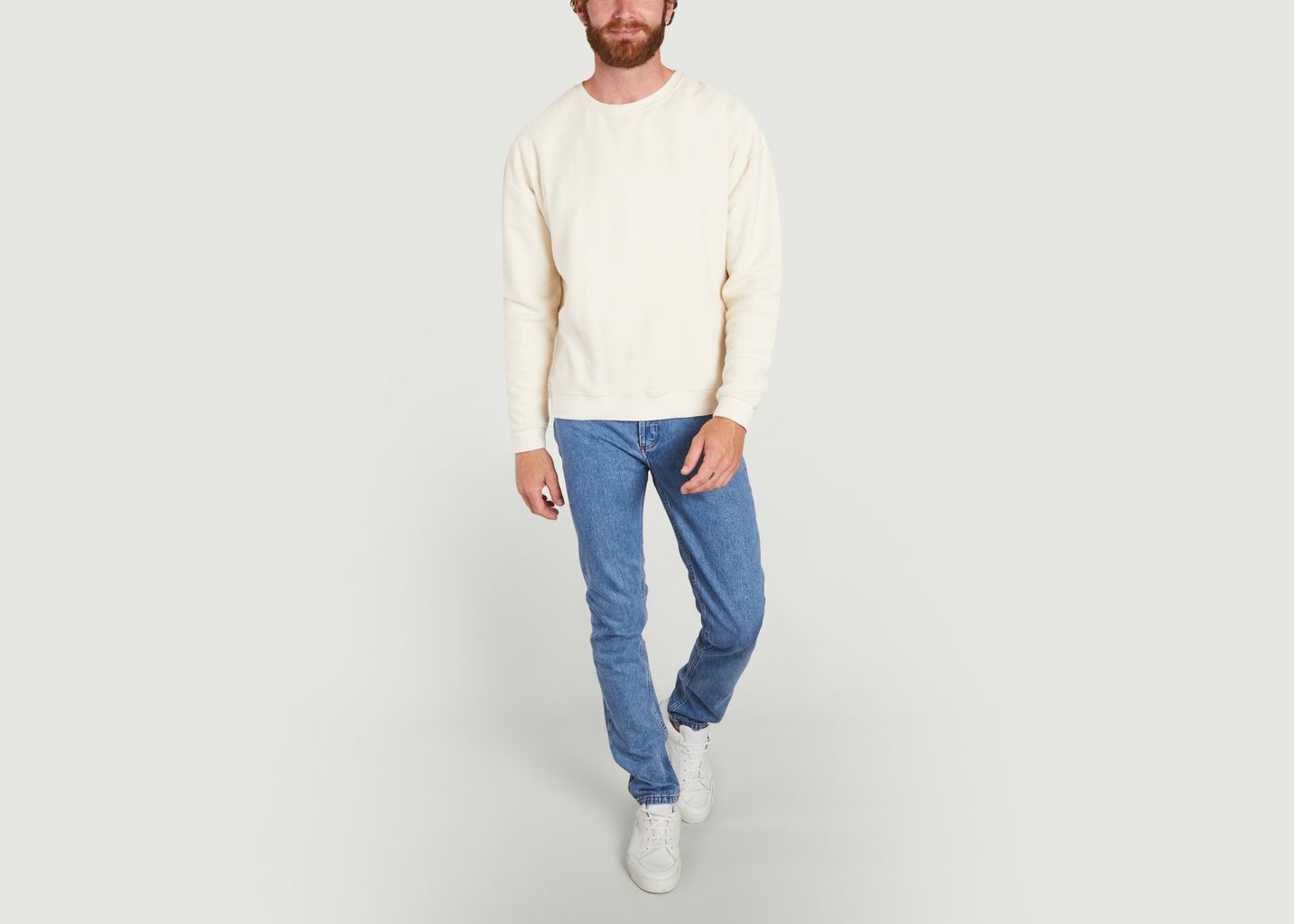 Bobypark sweatshirt in organic cotton - American Vintage