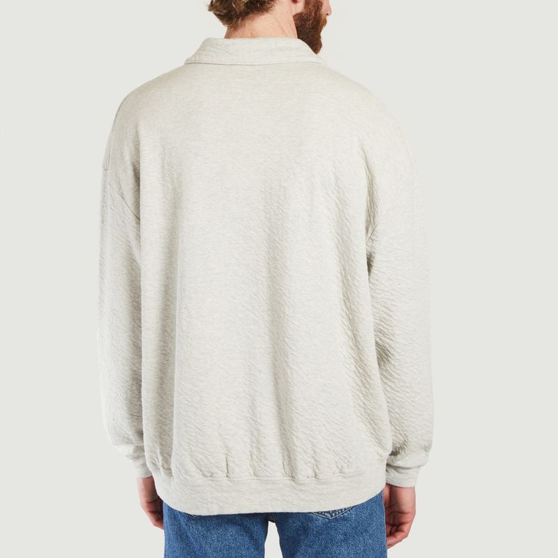 Sweatshirt Ml Kragen Polo - American Vintage