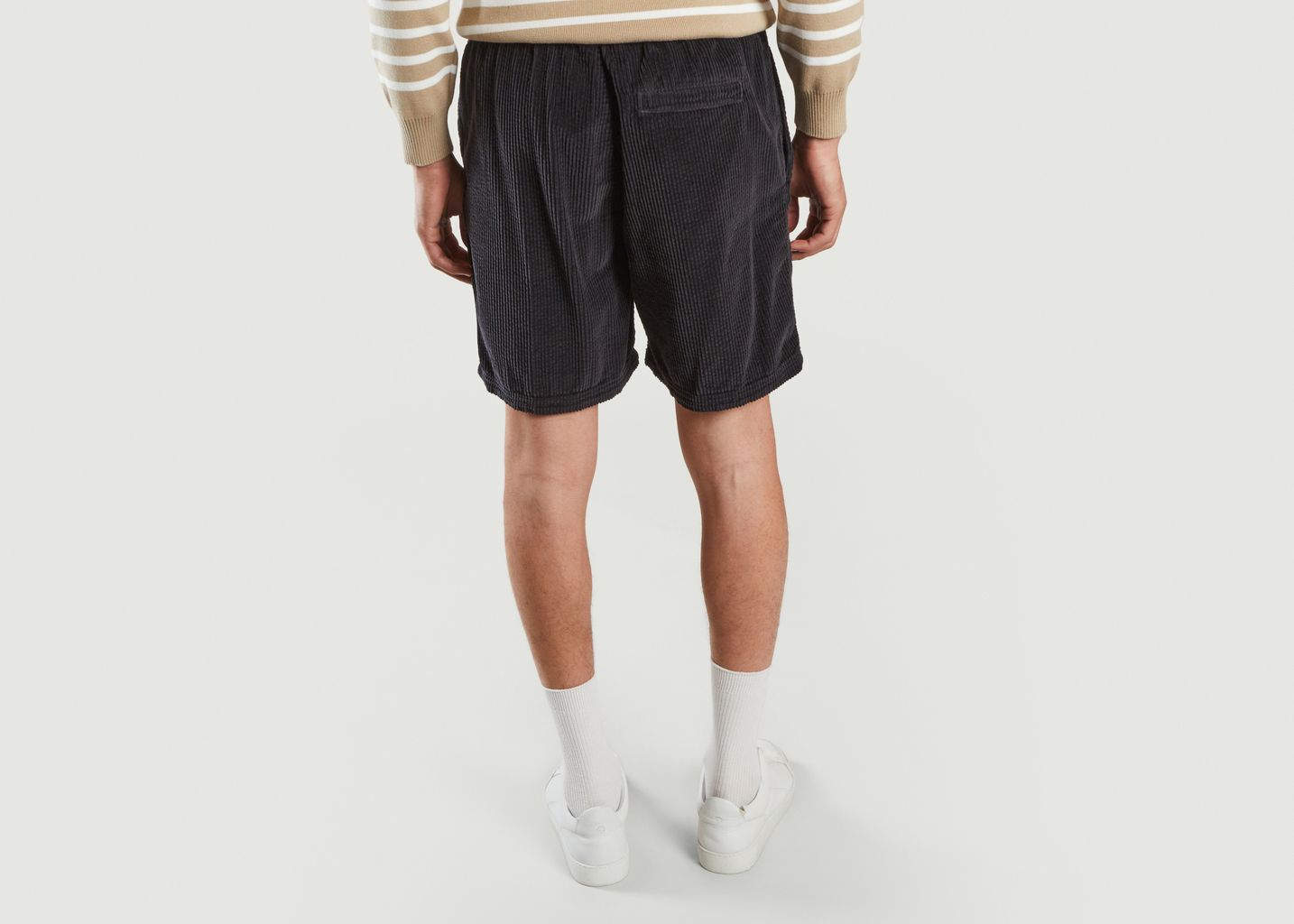 Sale Padow Mid-Length Short Anthracite 