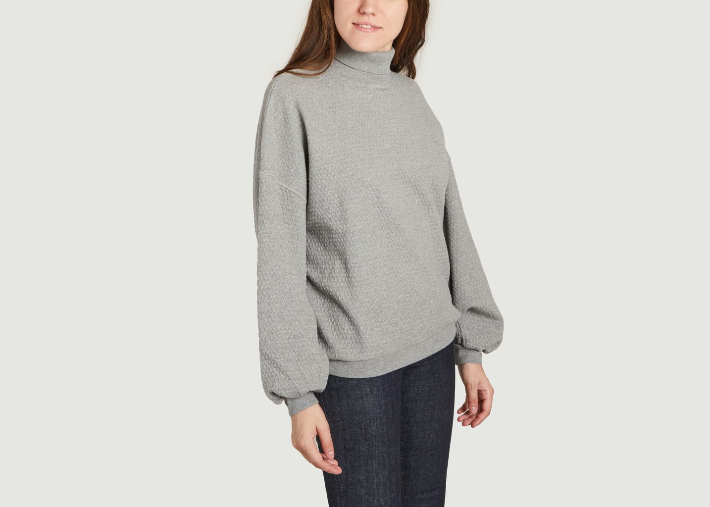 Ellan high neck sweatshirt - American Vintage