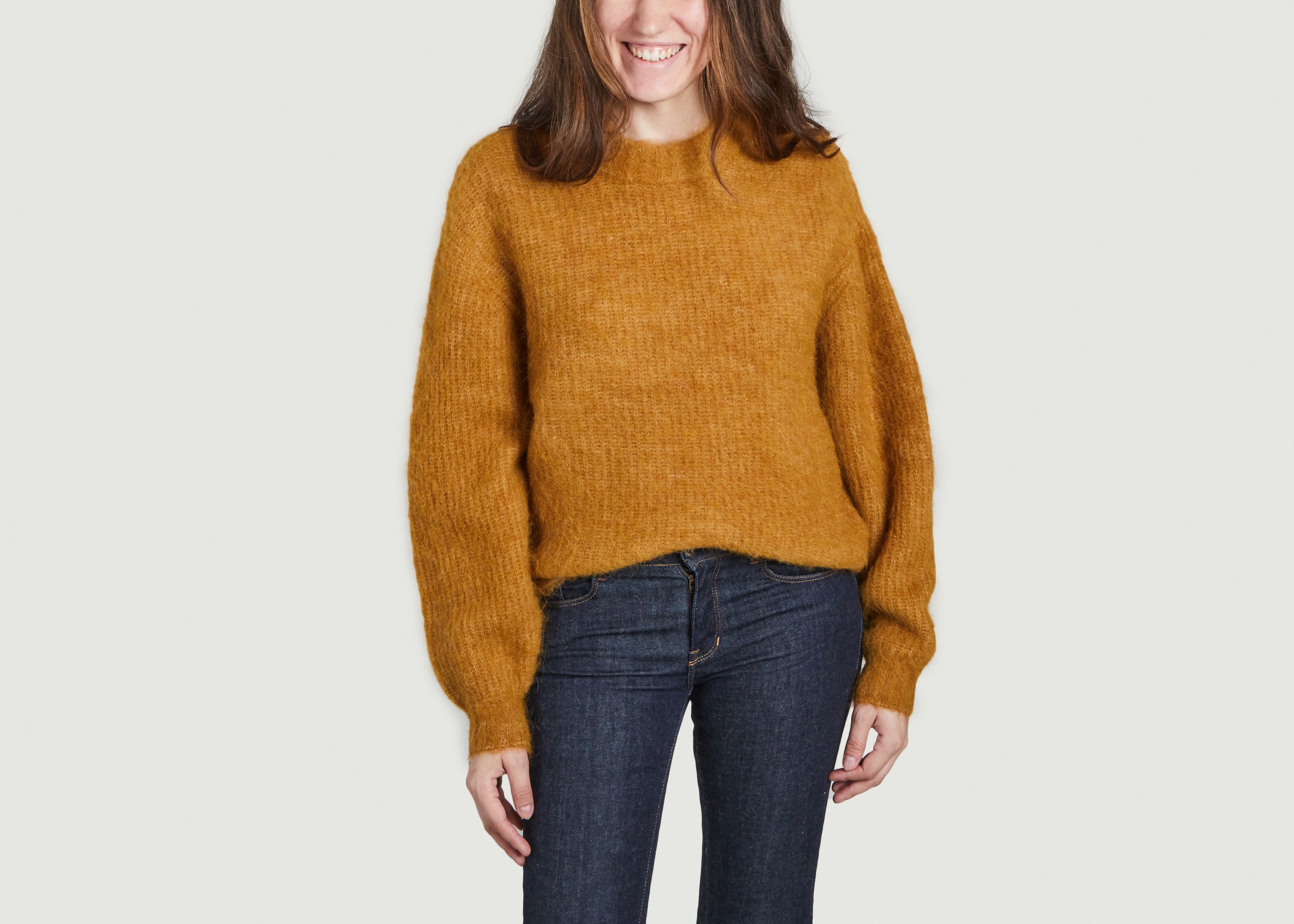Fouday sweater in alpaca blend Beige 