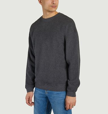 Sweatshirt en coton effet bouclette Bobypark