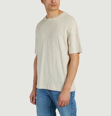 T-shirt droit en coton Bysapick