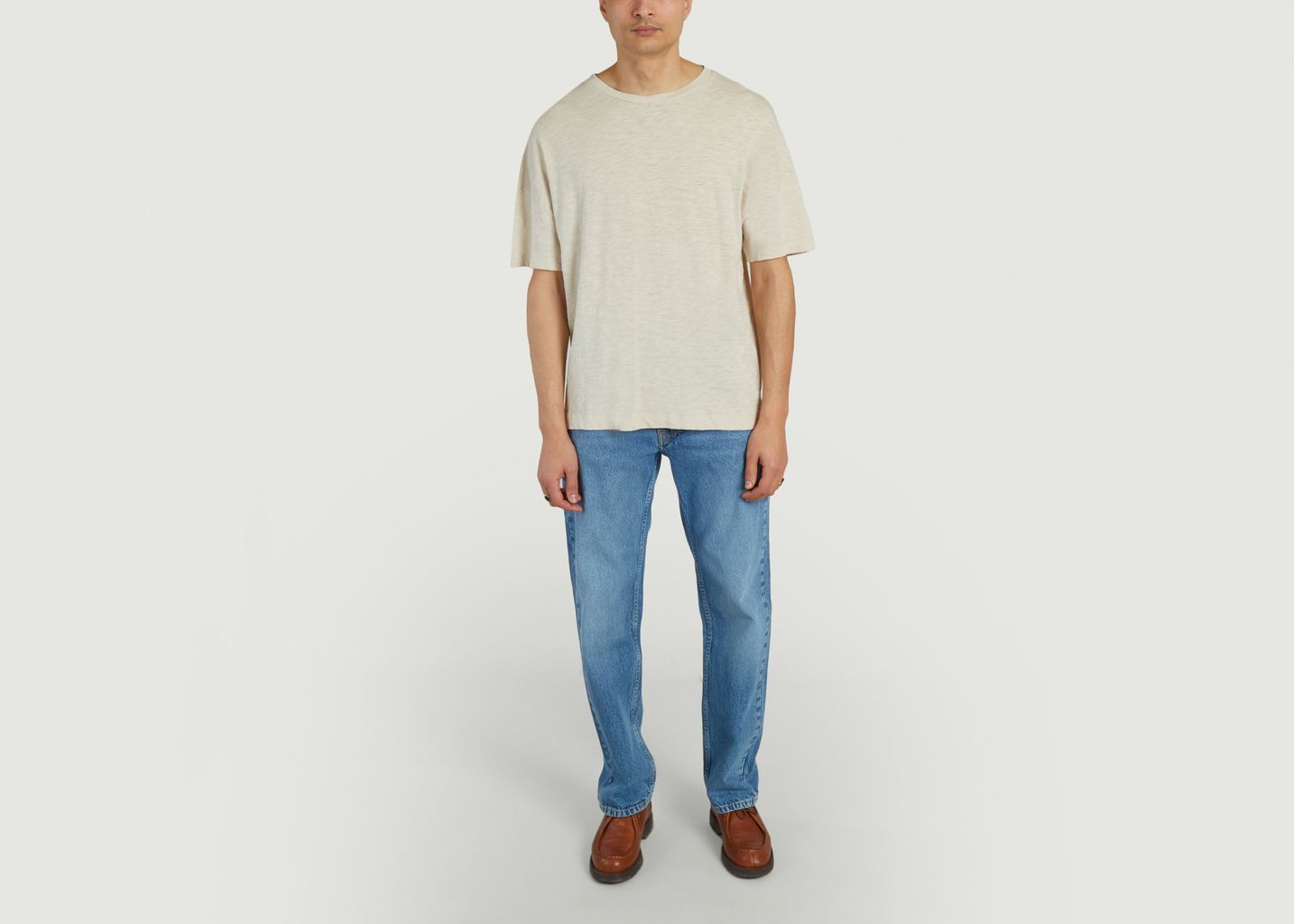 Bysapick straight cotton T-shirt - American Vintage