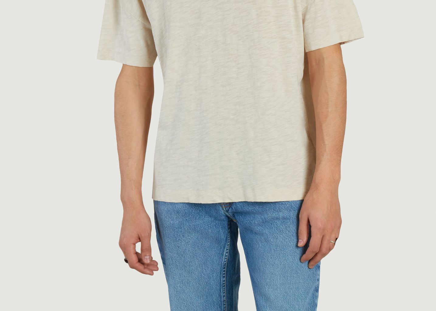 T-shirt droit en coton Bysapick - American Vintage