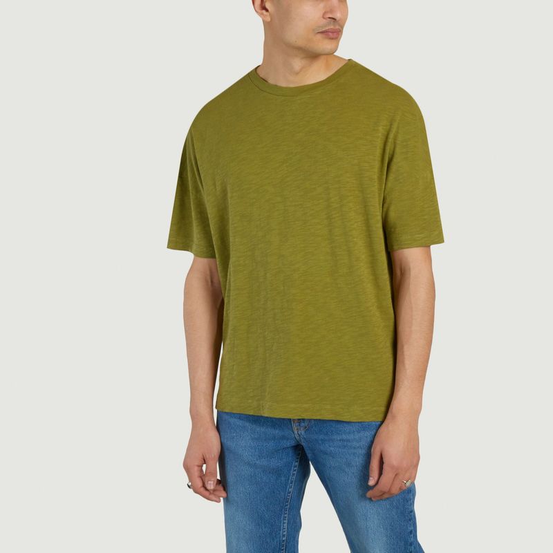 T-shirt droit en coton Bysapick - American Vintage