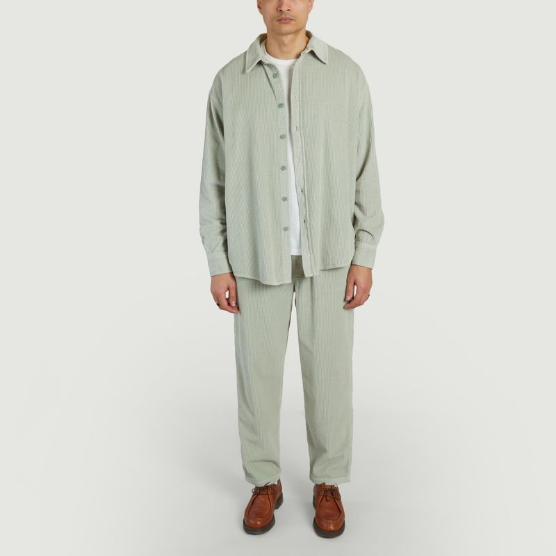 Padow straight corduroy shirt - American Vintage