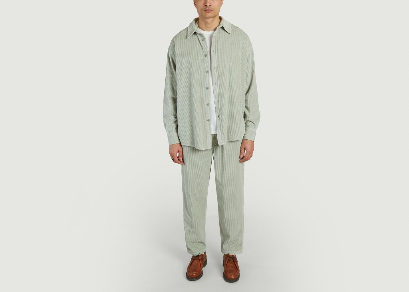 Padow straight corduroy shirt - American Vintage