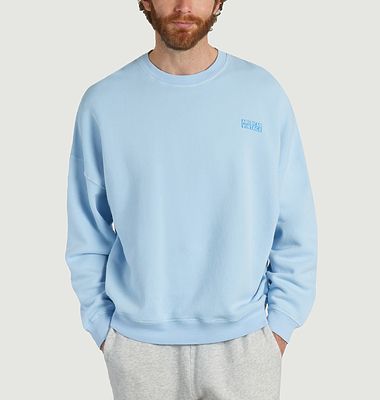 Sweatshirt with Izubird logo, loose fit
