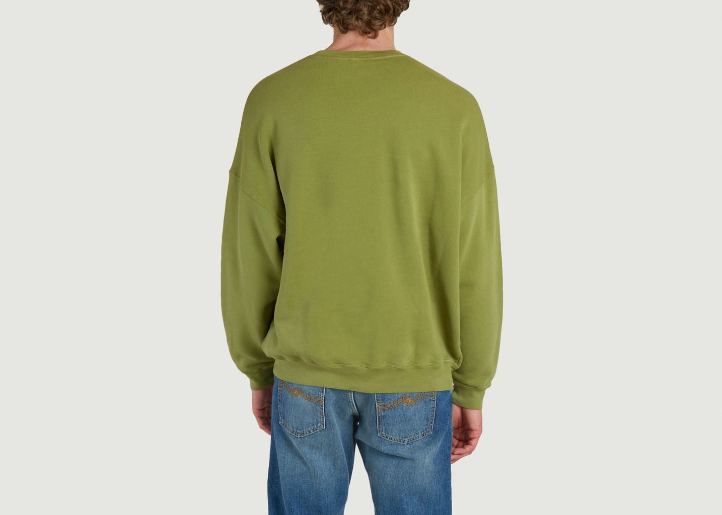 Sweatshirt with Izubird logo, loose fit - American Vintage