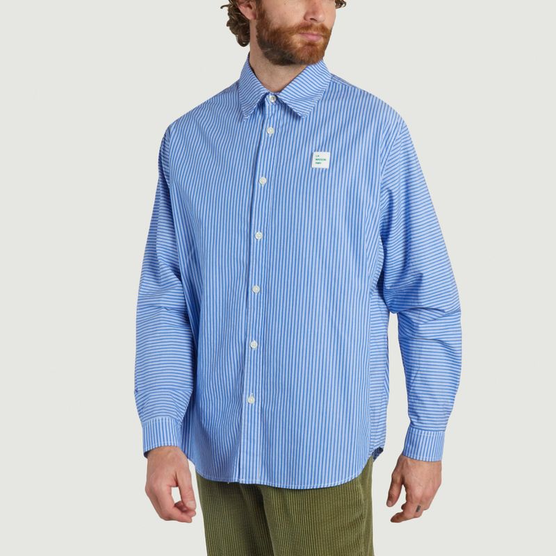 Chemise rayée coupe ample Zatybay - American Vintage