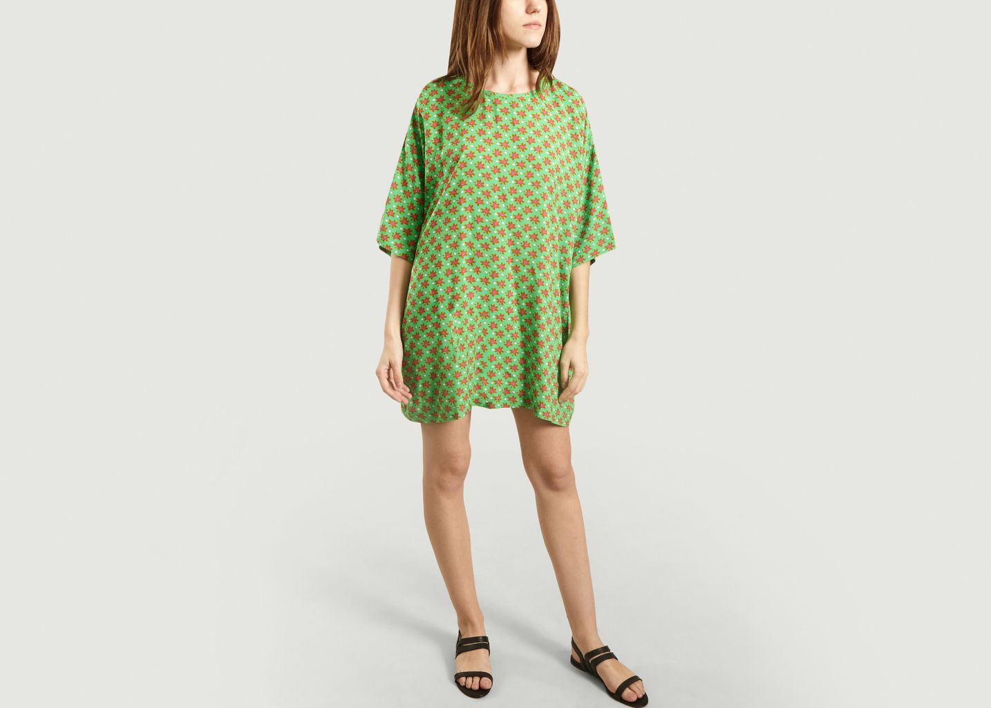 Robe Courte Belabay Imprimée Maddy - American Vintage