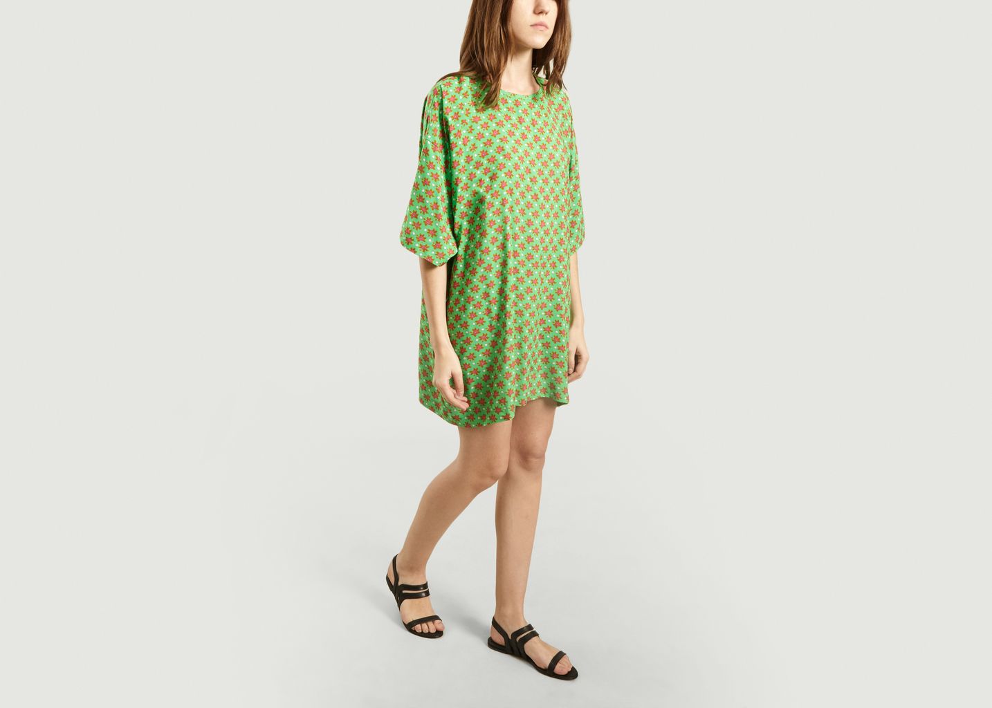 Robe Courte Belabay Imprimée Maddy - American Vintage