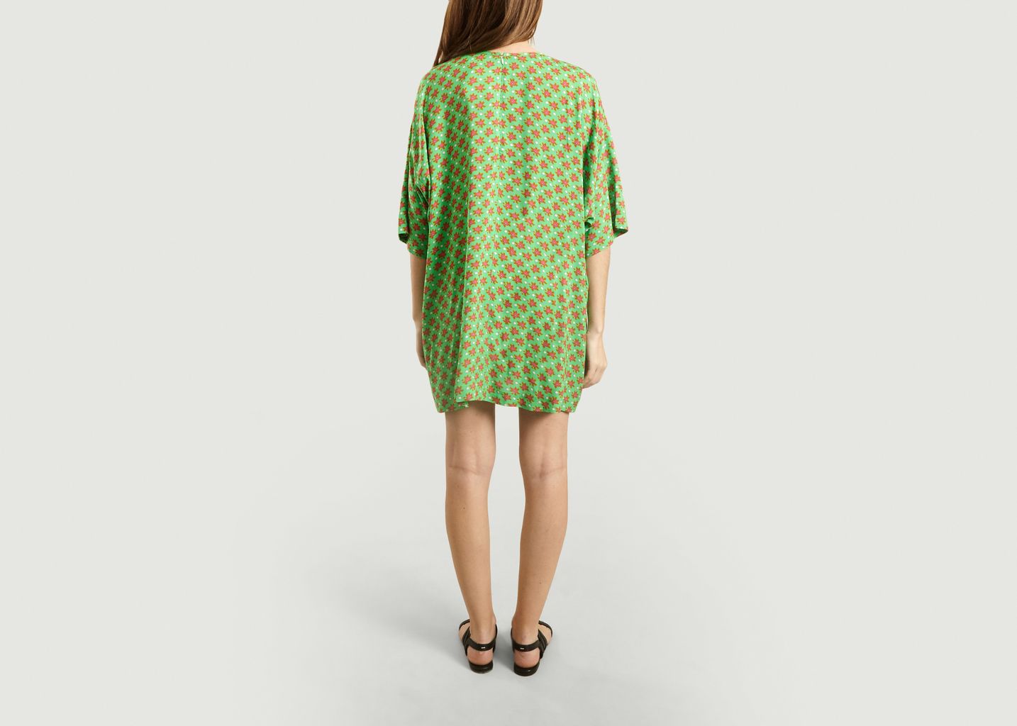 Robe Courte Belabay Imprimée Maddy - American Vintage