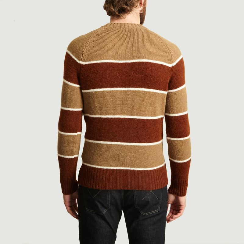 Pull Rayé Manches Raglan - AMI Paris