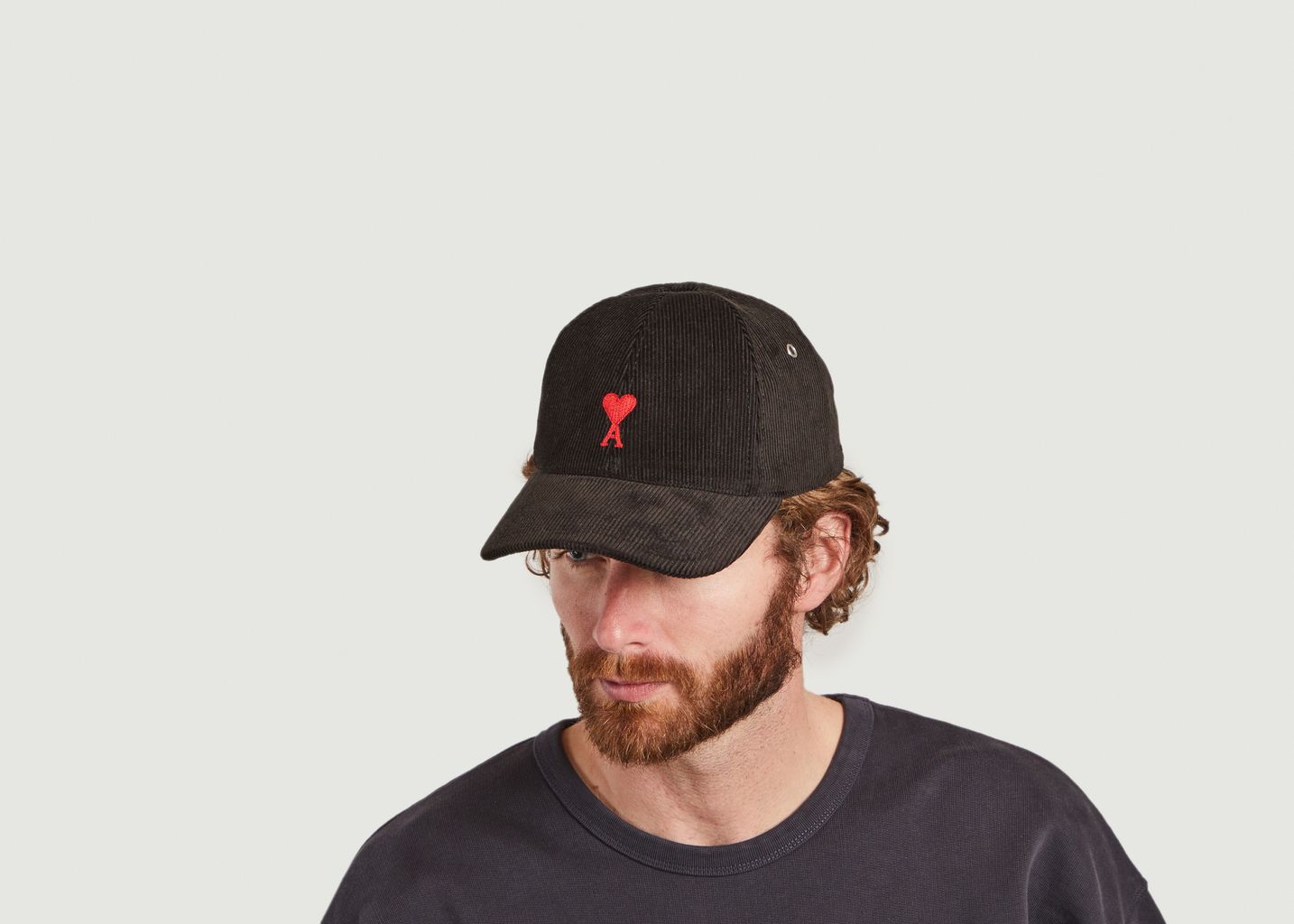 Casquette en velours AMI De Coeur - AMI Paris
