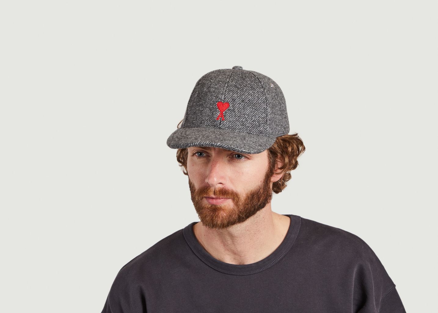 Casquette AMI de coeur avec broderie - AMI Paris