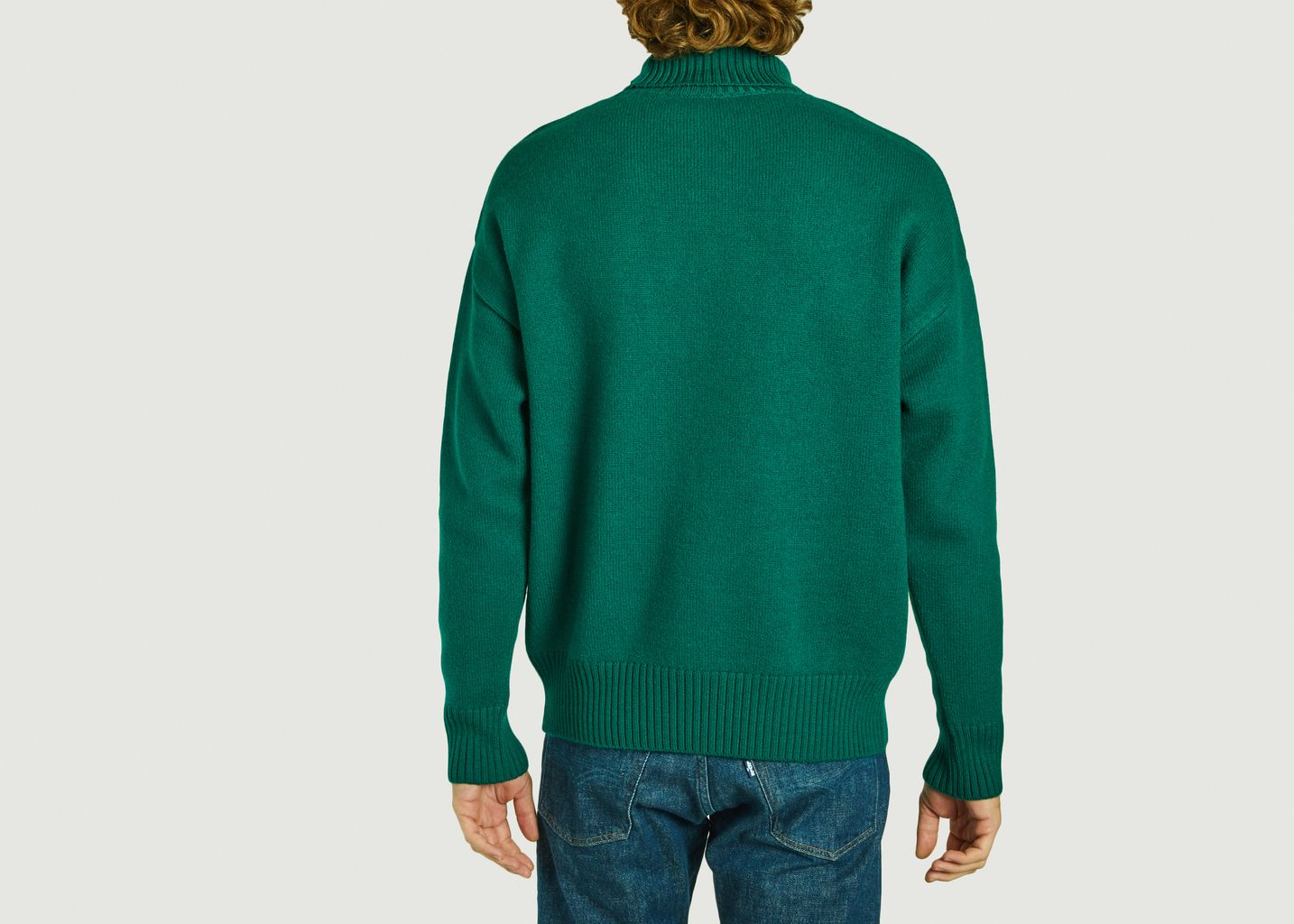 Pull col roulé Ami de coeur - AMI Paris
