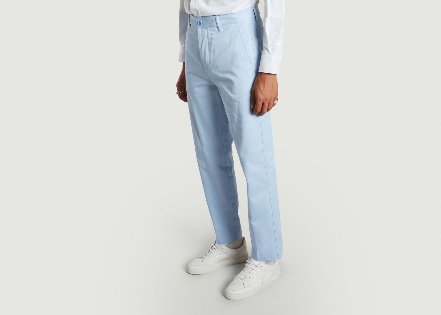 Pantalon Chino en gabardine de coton - AMI Paris