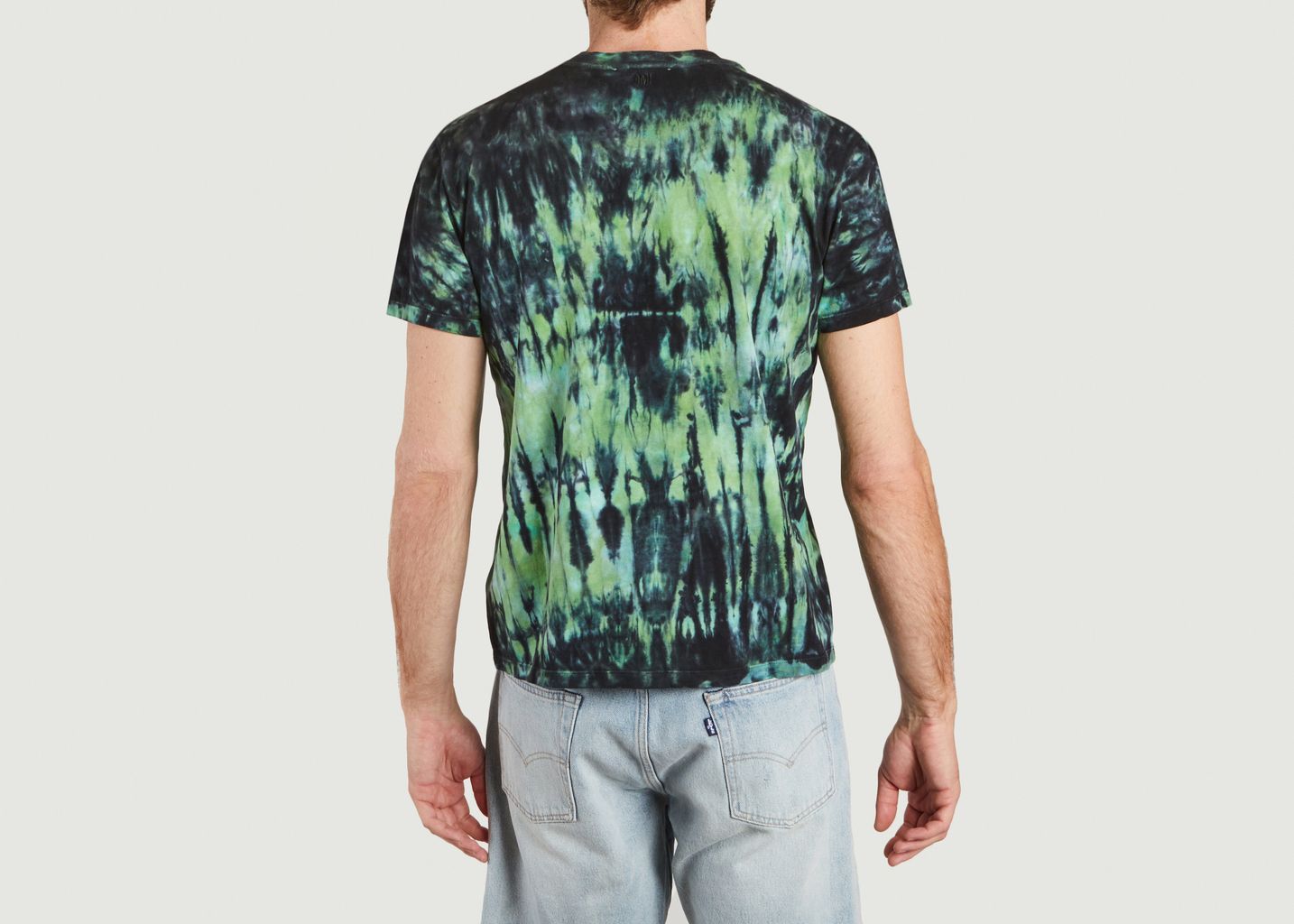 Tie & Dye T-Shirt aus Baumwolle - AMI Paris