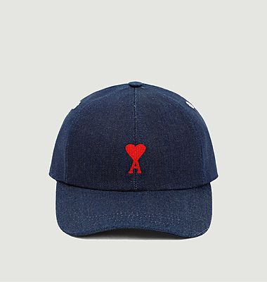 Mütze aus Baumwoll-Denim 