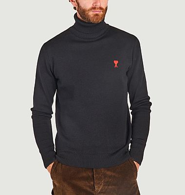 Wool turtleneck sweater 
