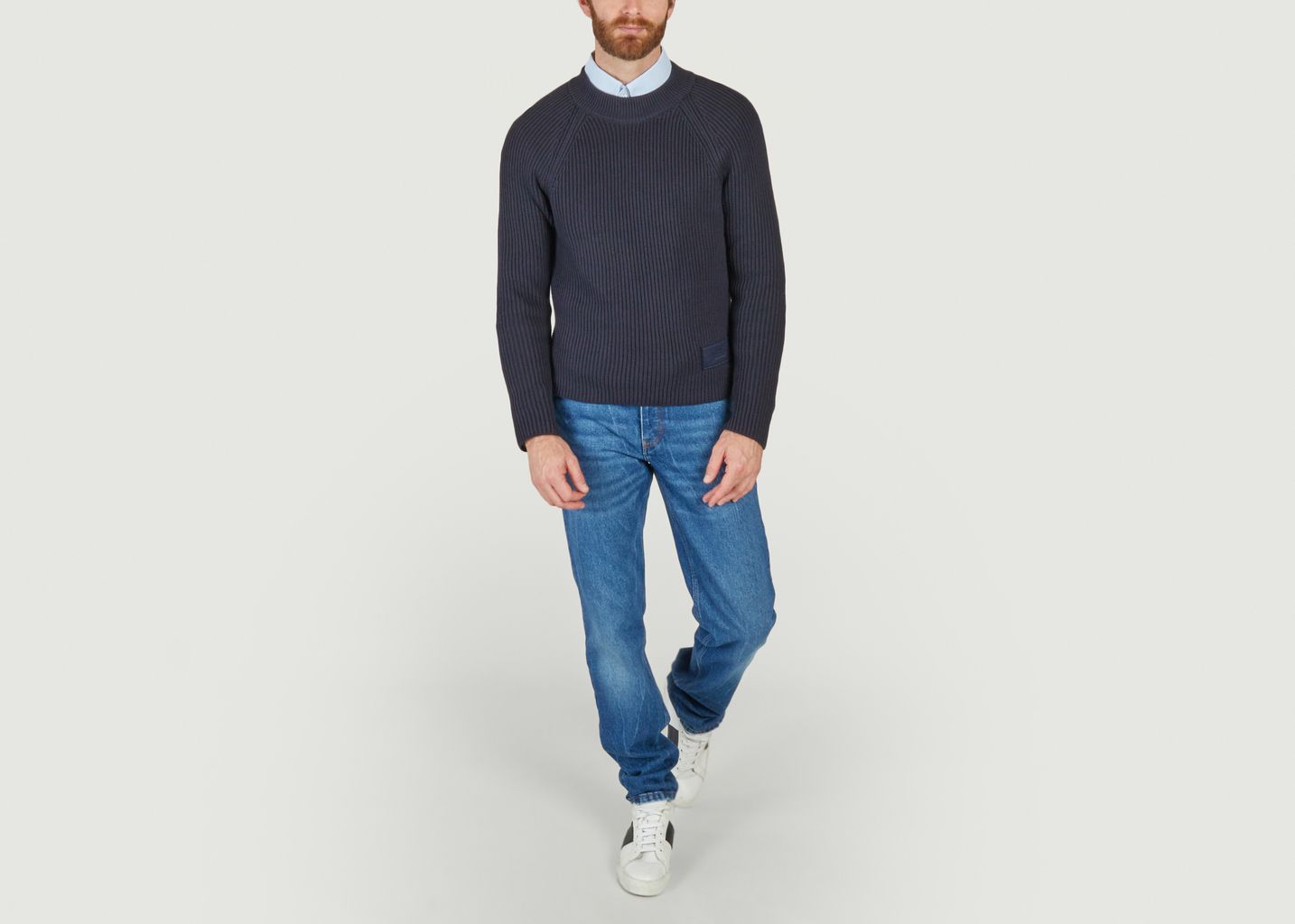 Ribbed jumper - AMI Paris