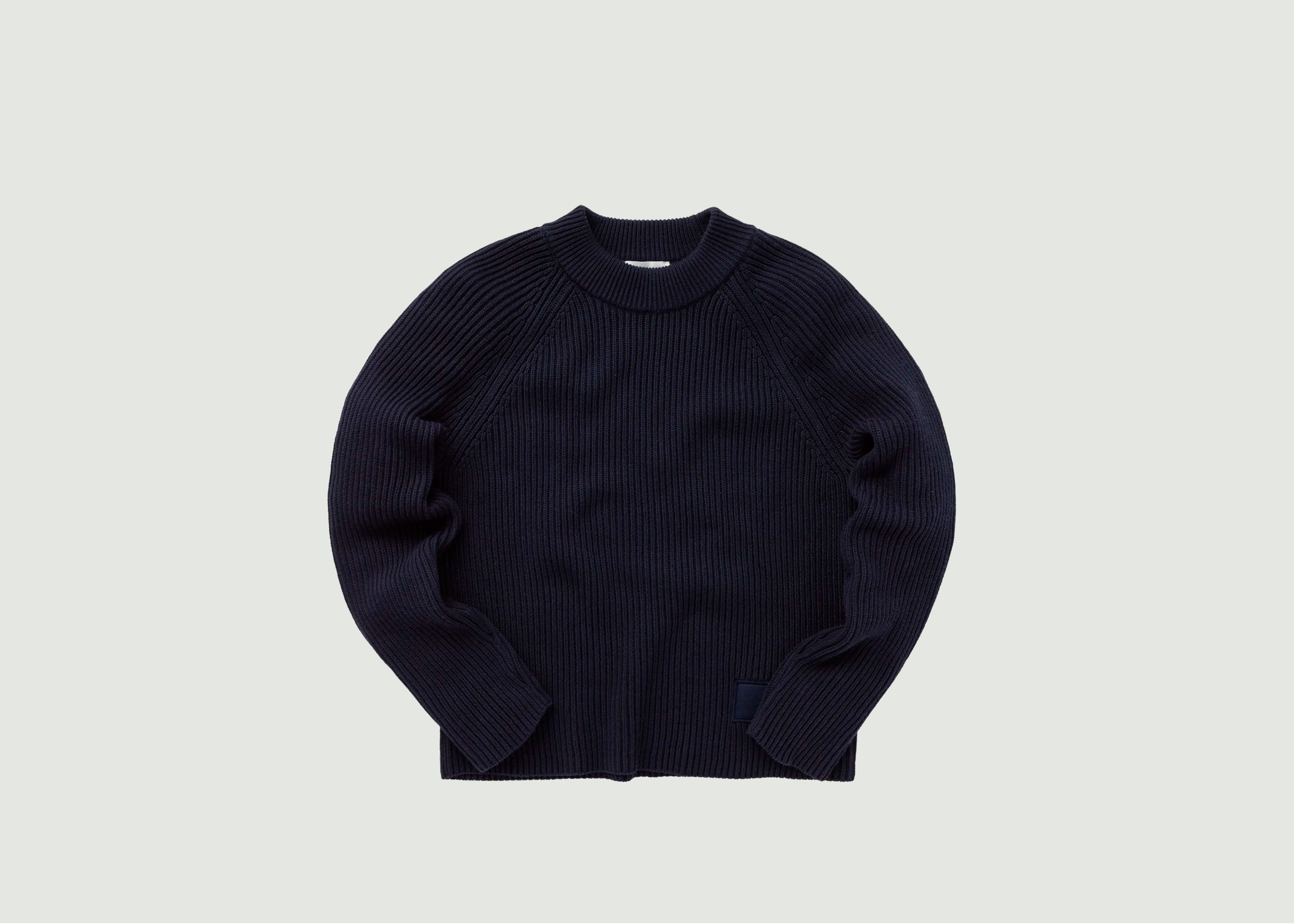 Ribbed jumper - AMI Paris